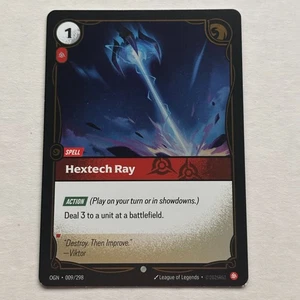 Hextech Ray 009/298 Riftbound League Of Legends Origins Common Foil NM - Bild 1 von 2