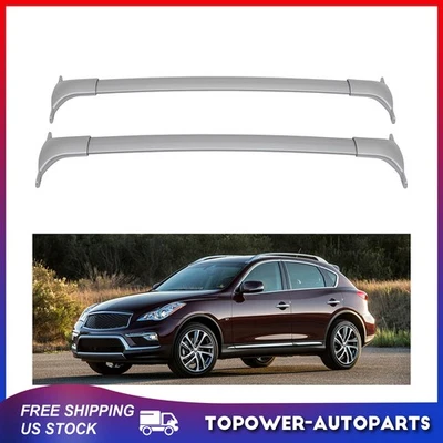 For Infiniti QX50 2010-2018 Roof Rack Cross Bar Aluminum Crossbar - Imagem 1 de 4