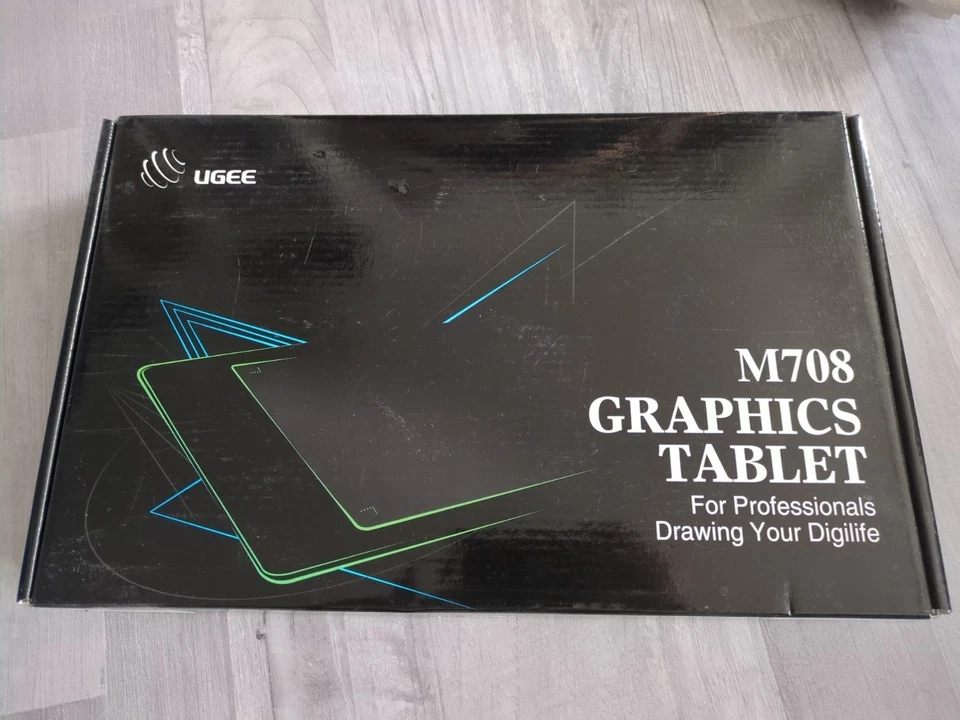 UGEE Graphics Tablet M708 * Mal-/Zeichentablet * 1x benutzt, neuwertig! - Bild 1 von 4