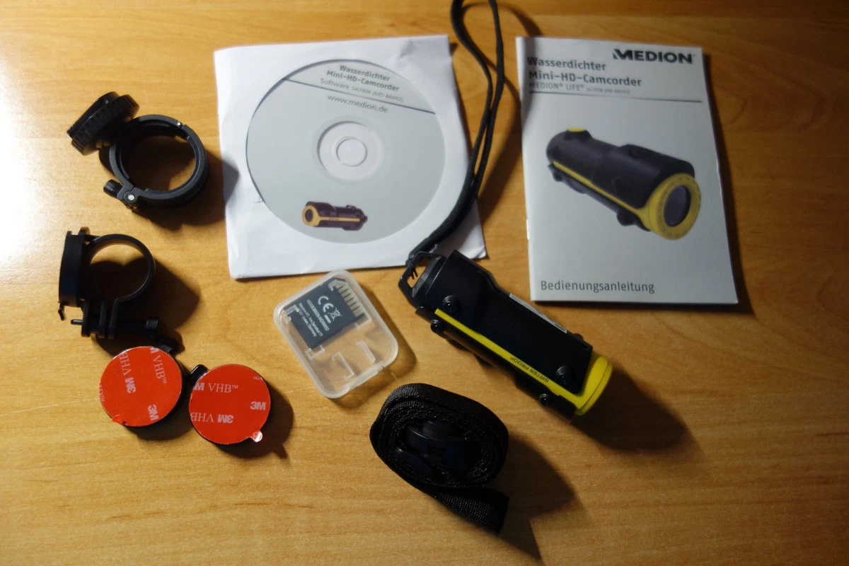 Akkuversum Ersatzakku Für Medion MD85806 / Life P47005 – Li-Ion, 1000 MAh, Für Camcorder & Kameras