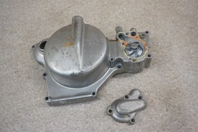 Honda CR85R CR85 CR 85 2003 03 Stock embrague motor bomba de agua cubierta lateral cubiertas Foto 1 de 4