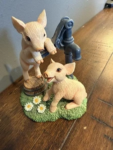 Hamilton Farm Livin' Sweetharts Collection "Pumped Up Over You" Schwein Figur - Bild 1 von 3