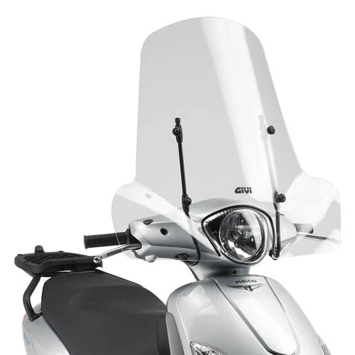 Paravento PIAGGIO liberty 50-125-150 2009 > 2015 PARABREZZA GIVI Senza Attacchi - Immagine 1 di 4