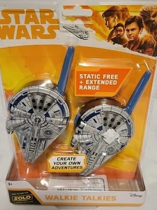 Star Wars Walkie Talkies By E-kids (NEW)(Star Wars)(Disney)(Star Wars Solo) - Picture 1 of 2