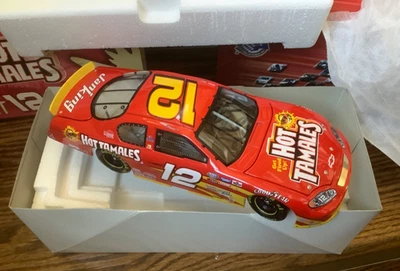 Action Racing 2003 NASCAR #12 Kerry Earnhardt - Hot Tamales 1:24 Die Cast Car - Image 1 of 4