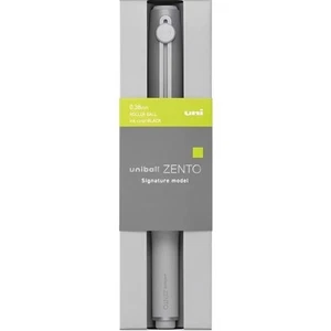 Uniball ZENTO Signature Model 0.38mm Black Gel Ink Pen Japan Exclusive - Picture 1 of 8