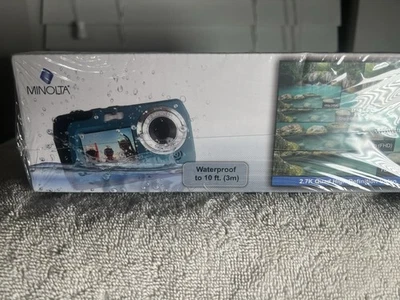 Cámara digital Minolta MN40WP-R 48,0 megapíxeles impermeable (roja) Foto 1 de 4