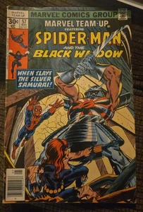 MARVEL COMICS. 1977 Marvel Team-up #57. Spider-Man und Black Widow. - Bild 1 von 5