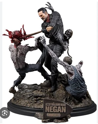 Estatua McFarlane AMC The Walking Dead Negan Nueva en caja de envío original Foto 1 de 4