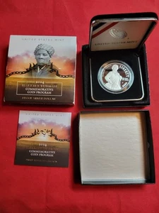 harriet tubman 2024 proof silver dollar coin - Picture 1 of 4