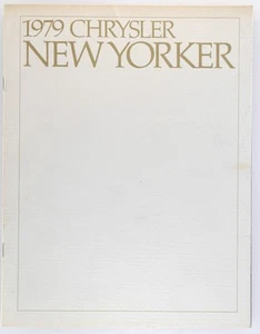Chrysler New Yorker 1979 edición de la Quinta Avenida nuevo en stock concesionario folleto de ventas Newport - Imagen 1 de 5