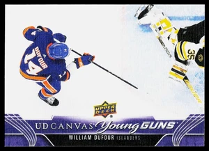 William Dufour 2023-24 Upper Deck UD Canvas New York Islanders - Picture 1 of 2