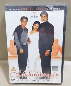 Mohabbatein (DVD, 2003, 2-Disc Set) Yash Rai Film Yash Chopra's - New Sealed - Picture 1 of 12