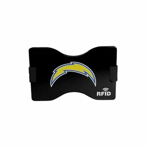 Football Los Angeles Chargers RFID Blocking Wallet Minimalist Wallet Money Clip - Picture 1 of 3