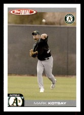 2004 Topps Total  #73 Mark Kotsay Oakland Athletics