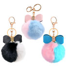 3 Pcs Key Decoration Chain Glitter Wallet Bow Keychain Miss Ring Decorate
