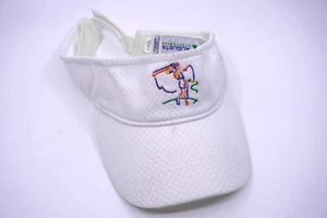 (White) Golf TOUR VISOR from AUGUSTA SPORTSWEAR. Embroidered, name on side. - Picture 1 of 5