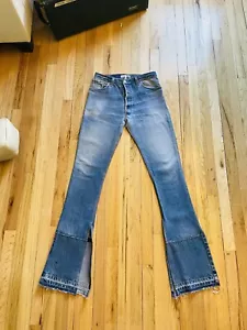 Re/Done Levi 28 Inseam 37"The Elsa High Rise Bootcut Leg Jeans $565 Retail - Picture 1 of 18