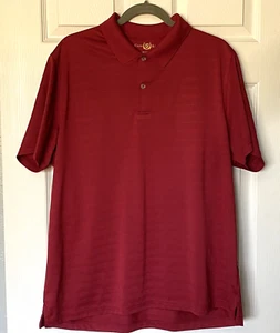 Club Room Men's Polo Golf Casual Shirt Red Short Sleeve Light Weight Size XL - Picture 1 of 12