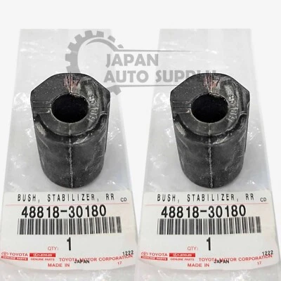 JUEGO DE BUJES BARRA ESTABILIZADORA TRASERA ORIGINAL LEXUS IS250 IS350 ISF 2X 48818-30180 OEM Foto 1 de 3