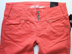 MOGUL  Jeans  GOLDIE  COLORED  STRETCH  DENIM  4092  Rot  Hose  W25  Neu - Bild 1 von 11