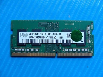 HP M3-U001DX SK hynix 2GB 1Rx16 PC4-2133P Memory RAM SO-DIMM HMA425S6AFR6N-TF - Image 1 of 2