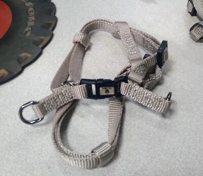 Hamilton Figura 8 Arnés Mascota Ajustable Pequeño Beige - Bolsa de 5 Foto 1 de 3