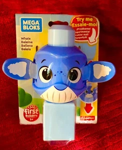 Mega Bloks First Builders Peek A Blocks BALLENA, precio pescador, coleccionable, NUEVO - Imagen 1 de 12