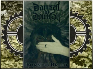DAMNED TO DOWNFALL - Born To Breed TAPE Limited 100 Copies, NEW-MC,Death Metal - Picture 1 of 2