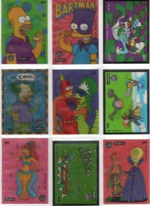 1994 SkyBox Bongo The Simpsons “The Itchy & Scratchy Movie II” 9-Card Set