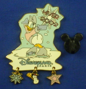 Daisy Ice Skating Hiver 2002 Dangle DLRP Paris LE 3000 Pin # 15761 - Picture 1 of 3