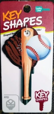 50 Baseball Key Blanks Lucky Line Key Shapes B120K for Kwikset KW1/11, NEW - Image 1 of 3