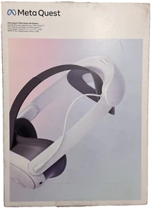 3 correas Elite con correa de cabeza VR con batería incorporada para Meta. envío gratis - Imagen 1 de 2