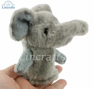 Elephant Finger Puppet giocattolo morbido di Dowman Soft Touch venduto da Lincrafts. 12 cm  - Foto 1 di 6