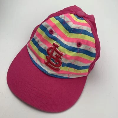 St Louis Cardinals Hearts Toddler Pink Ball Cap Hat Adjustable Baseball - Image 1 of 2