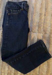 American Eagle Artist Crop Jeans Dark Wash Gr. 2 - Bild 1 von 7