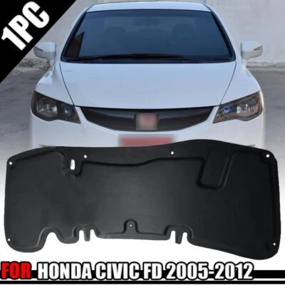 PARA HONDA CIVIC FD SEDÁN 2005-2012 CAPÓ DELANTERO CAPÓ AISLAMIENTO TÉRMICO PROTECTOR ALMOHADILLA Foto 1 de 4