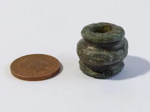 Cuentas romanas celtas de bronce de la Edad del Hierro colección Ex Martins Yorks #CM424 - Imagen 1 de 10