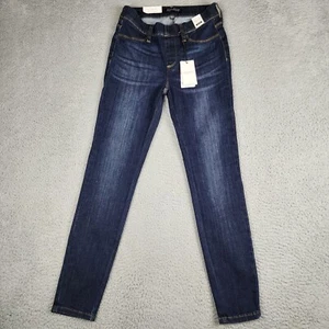 Judy Blue Jeans Womens 5/27 Blue Stretch Slim Skinny Fit Faded Pull On Mid Rise - Picture 1 of 10