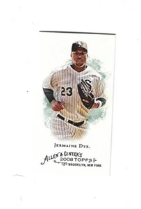 2008 Topps Allen and Ginter Mini #141 Jermaine Dye  WHITE SOX - Picture 1 of 1