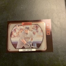 B50b #80 Tony Gwynn San Diego padres 2000 Bowman retro future￼