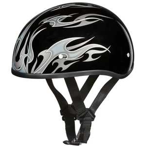 Daytona Biker Helmet D.O.T. Approved 1/2 Shell (Skull), Graphic Group, See Note - Picture 1 of 146