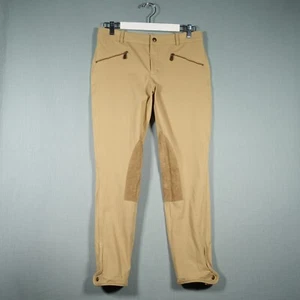 Ralph Lauren Trousers Womens 10 Brown Horse Riding Jockey Pants Equestrian Polo - Picture 1 of 23