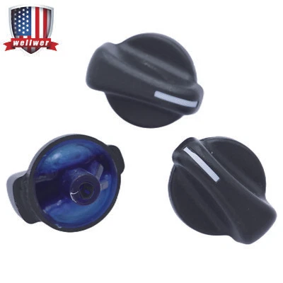 Interruptor de ventilador de perilla de control de calefacción de aire acondicionado 3 piezas para Jeep Wrangler TJ 05011218AC 1999-06 Foto 1 de 4