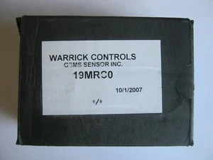 Warrick Controls 19MRC0 Gems Sensors pump motor control 120vac 240vac PA3771 - Picture 1 of 2