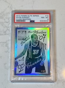 2012-13 Panini Elite Series Kevin Durant Class Masters Insert /99 Thunder Nets