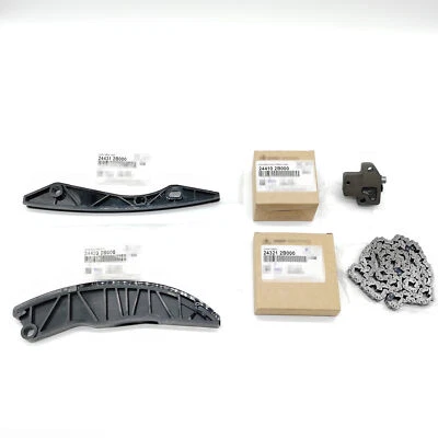 Timing Chain For Hyundai Accent For Kia Soul 2010-2011 4PCS 24410-2B000 - Image 1 of 4