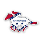 Arkansas AR Horse Racing Flag Sticker Decal - Weatherproof - equestrian
