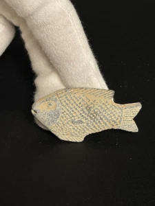 One Of A Kind Egyptian Small Fish as a beautiful Amulet - Picture 1 of 2