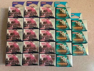 Lomography Lomochrome Purple & Turquoise 23 Rolls 35mm Film Photography Lot - Image 1 of 2
